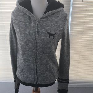 Victoria’s Secret Pink Fur Lined Hoodie